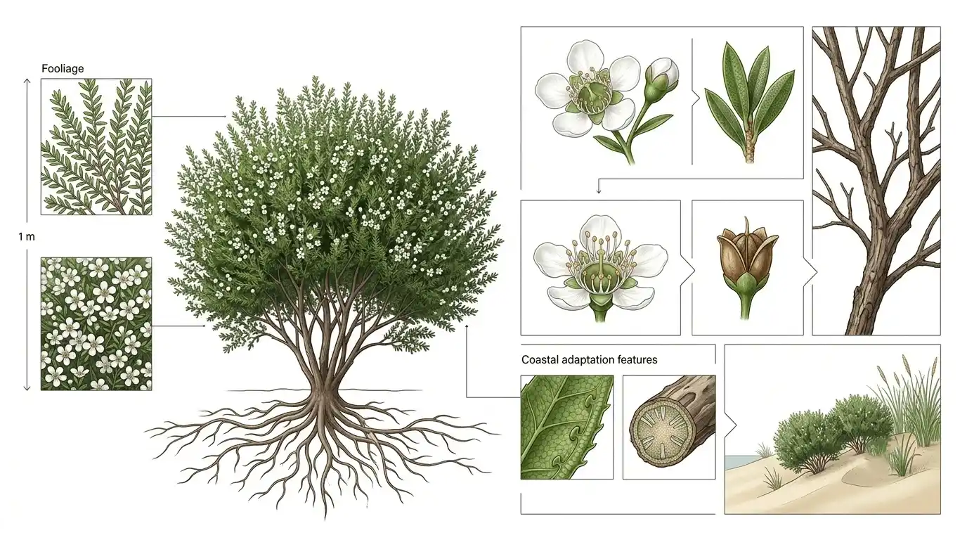 leptospermum foreshore