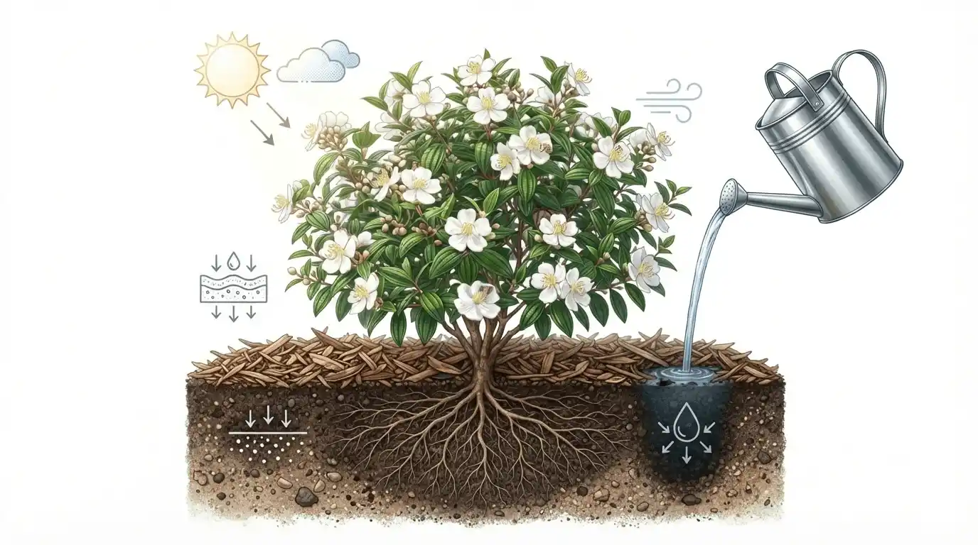 melastoma affine alba