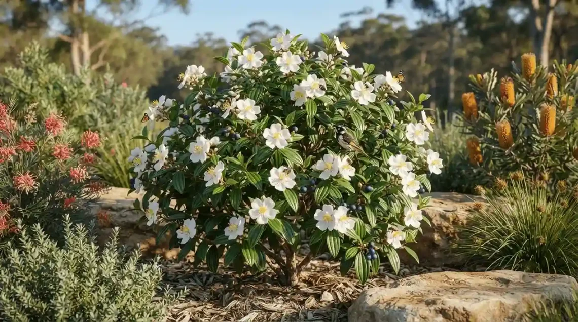 melastoma affine alba