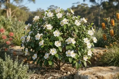 melastoma affine alba