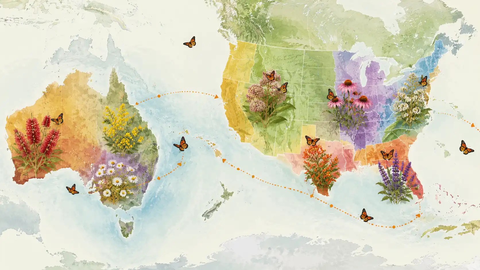 native plants that attract butterflies