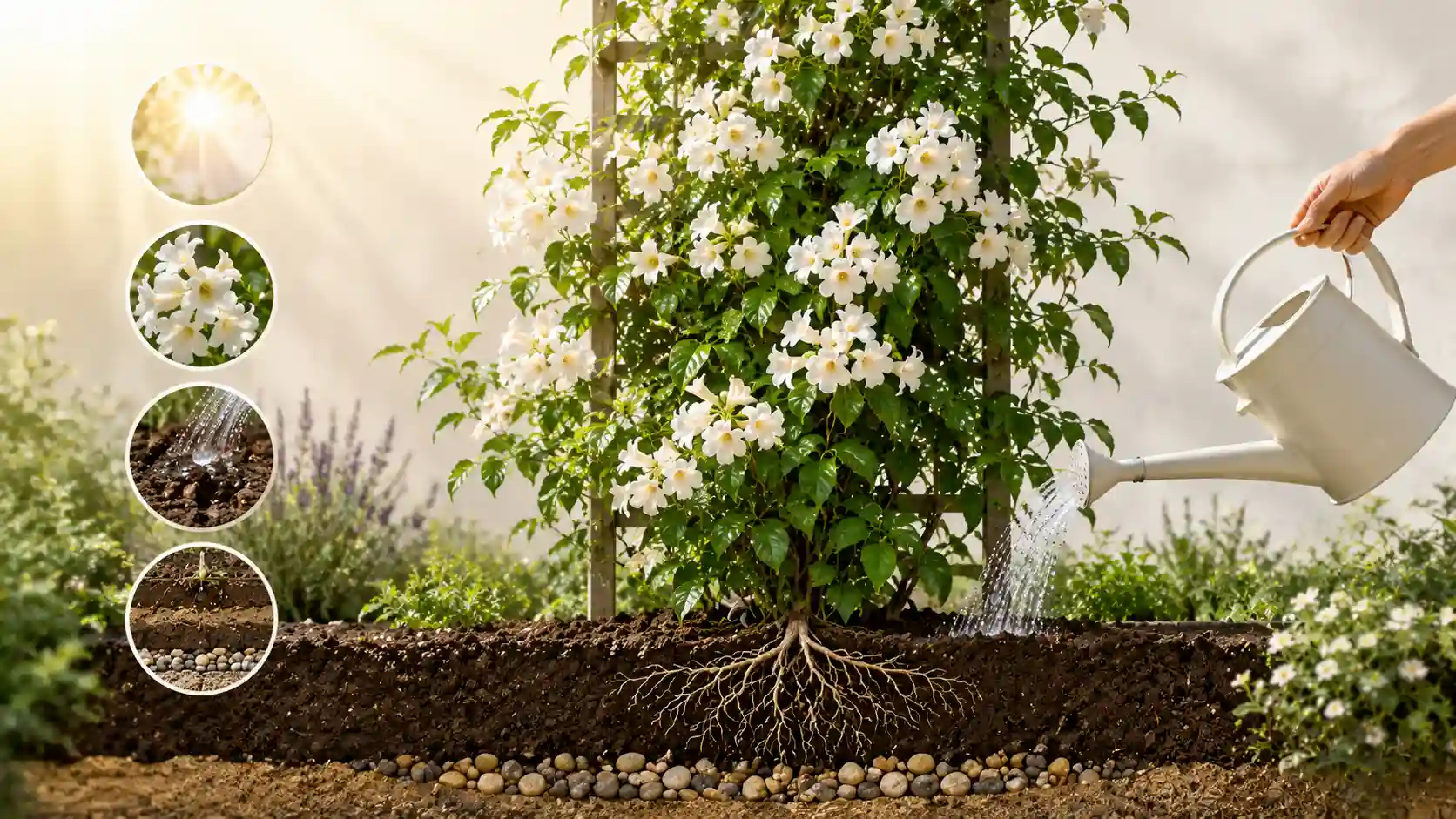 pandorea pandorana snowbells