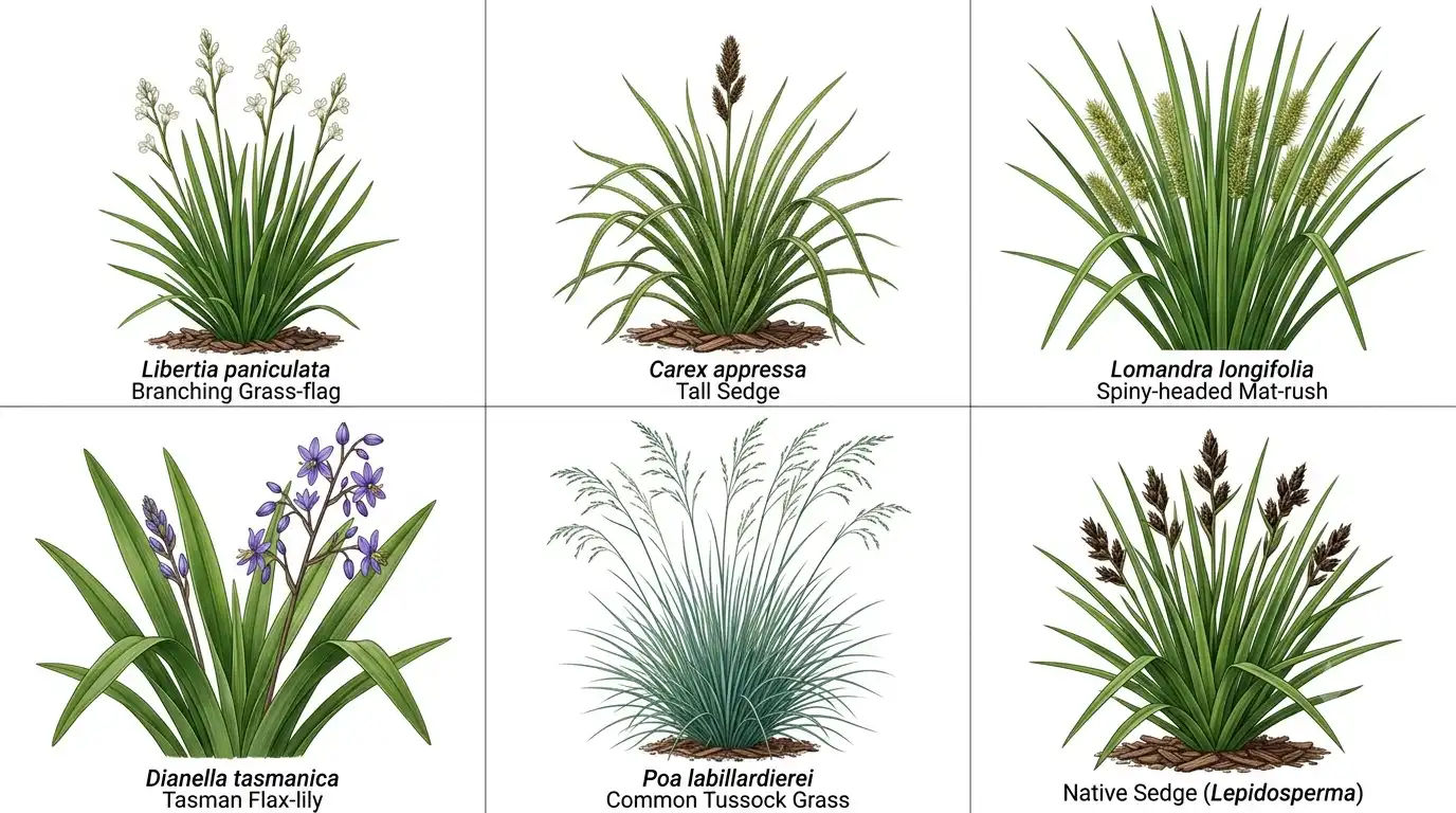 shade loving grasses