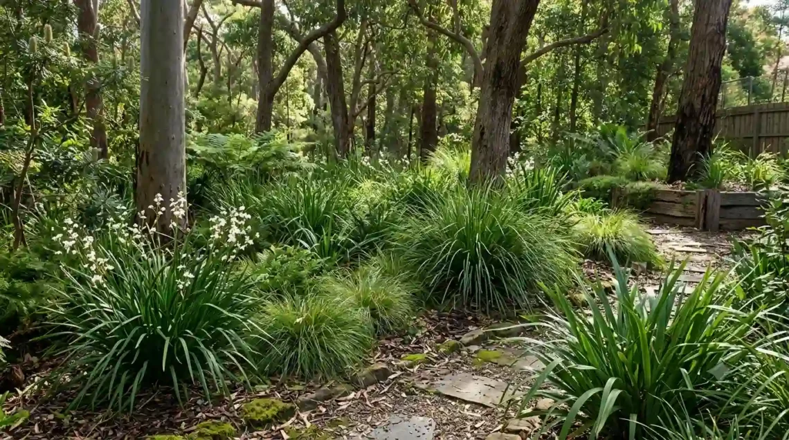 shade loving grasses