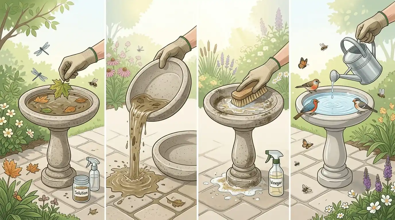 small bird bath