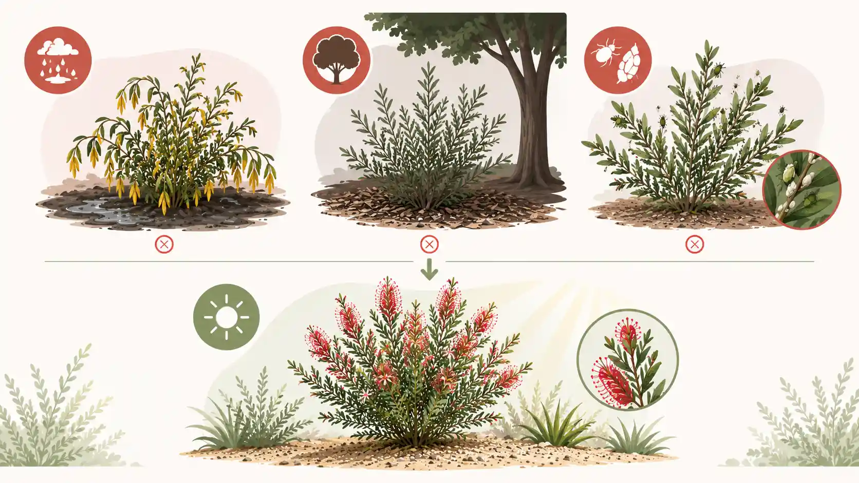 winter delight grevillea