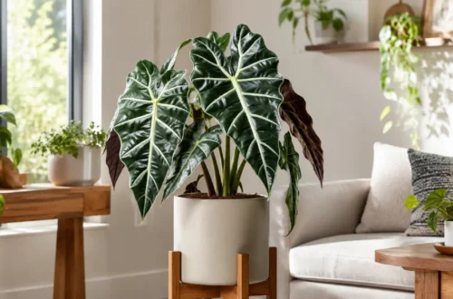 african mask plant care