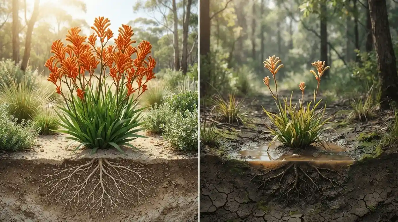 anigozanthos orange cross