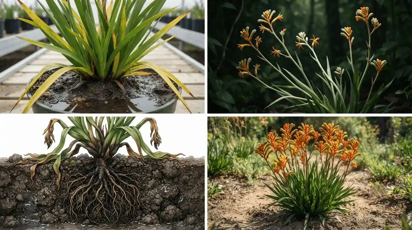 anigozanthos orange cross