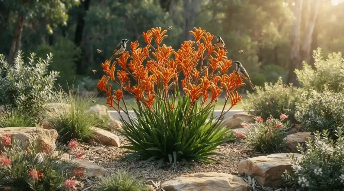 anigozanthos orange cross