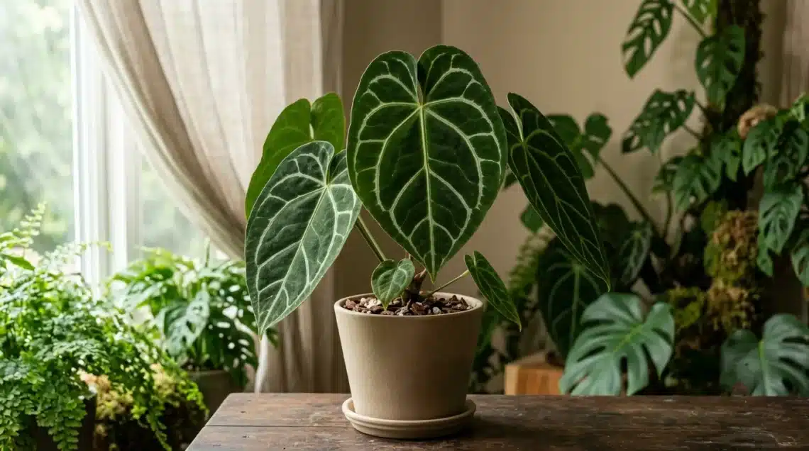 anthurium crystallinum care