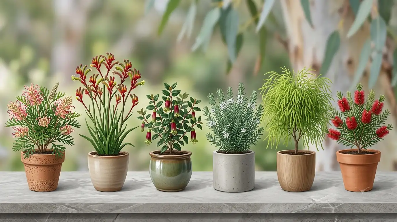 australian native plants in pots