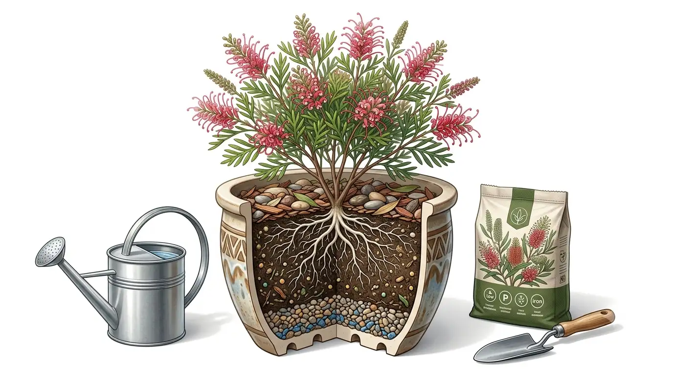 australian native plants in pots