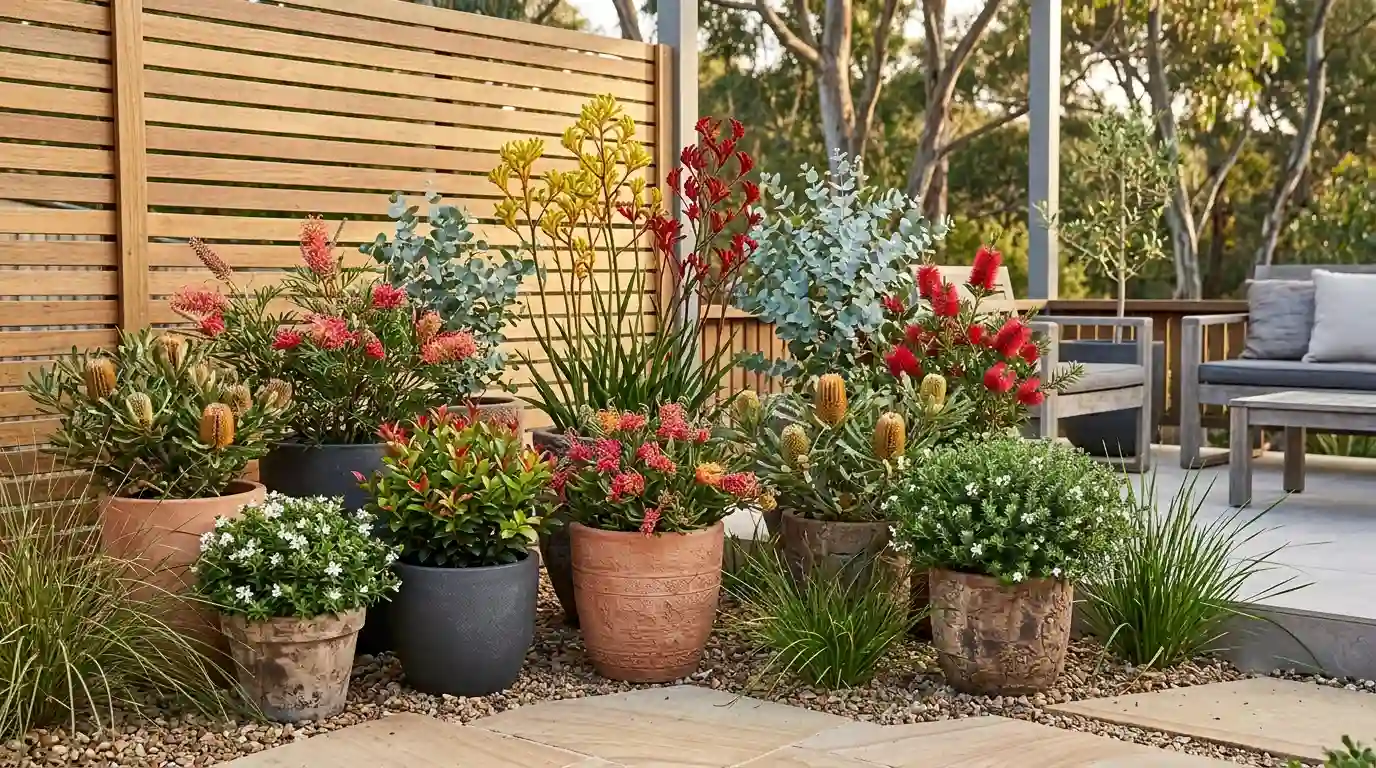 australian native plants in pots