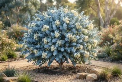 baby blue eucalyptus flowers