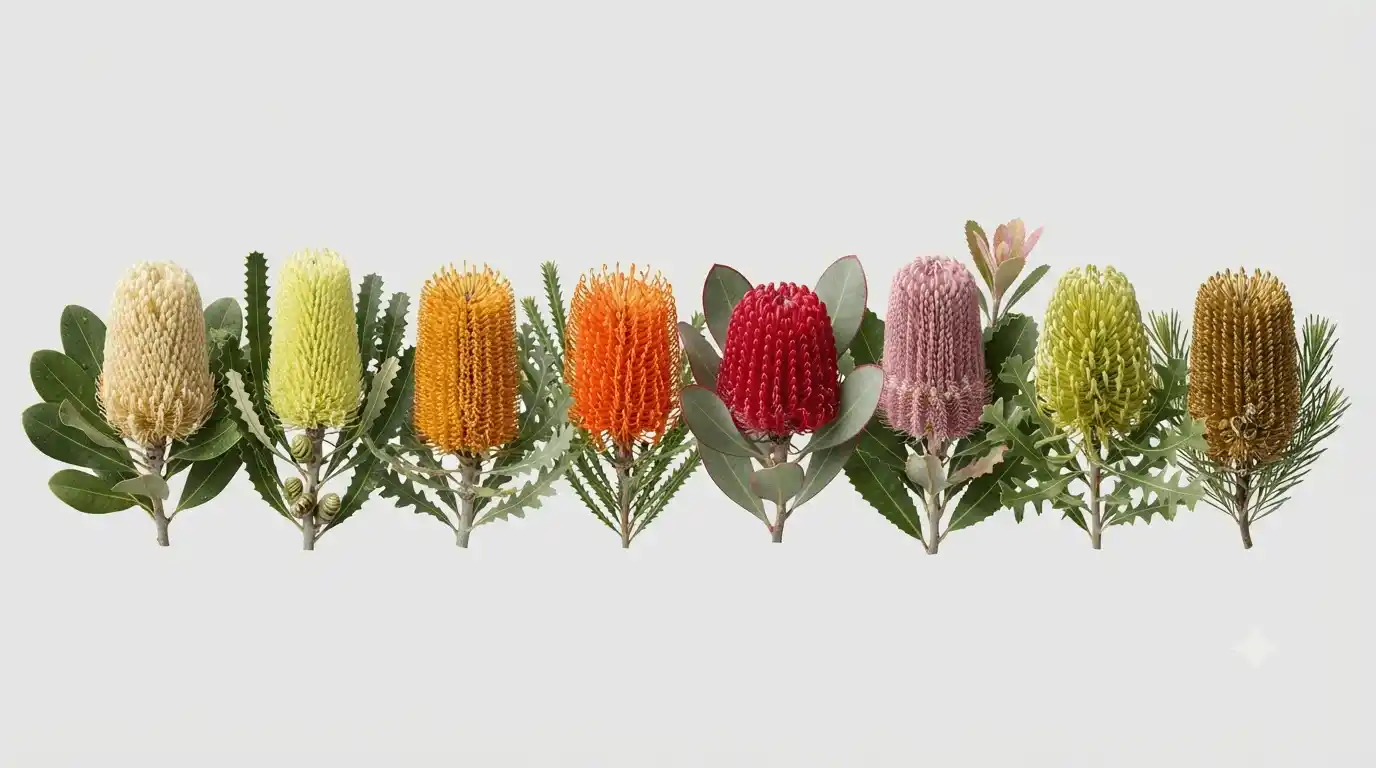banksia colours
