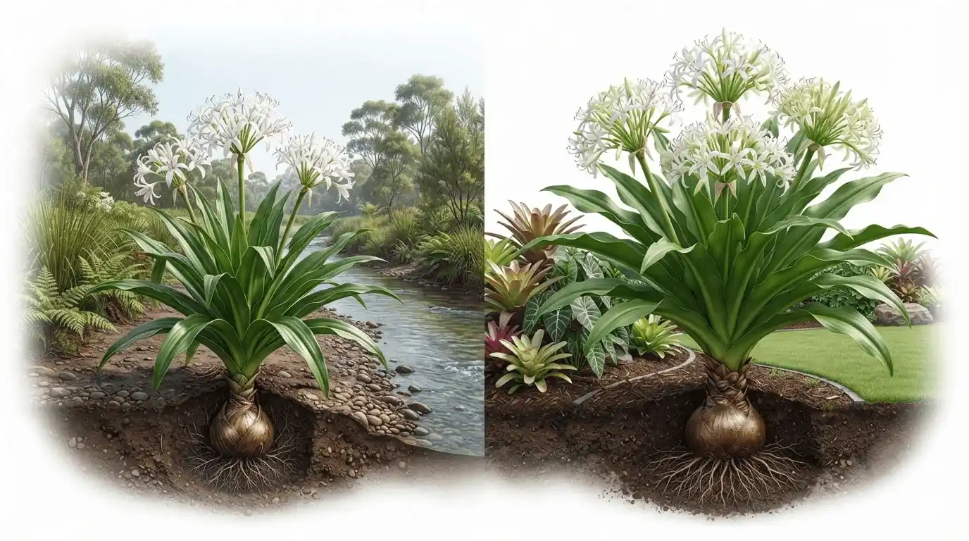 crinum lily australia