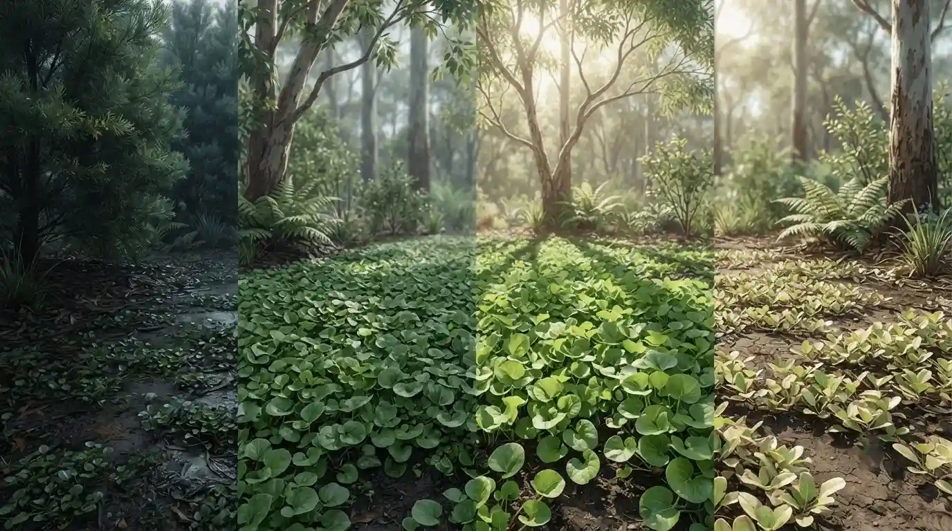 dichondra repens shade
