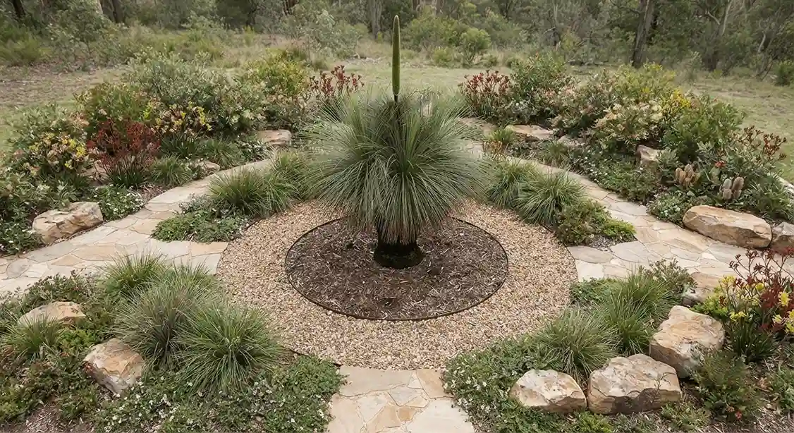 grass tree garden ideas