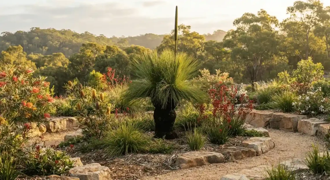 grass tree garden ideas