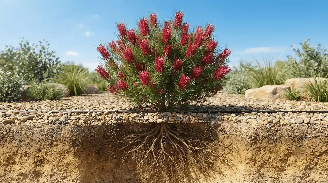hakea red pokers