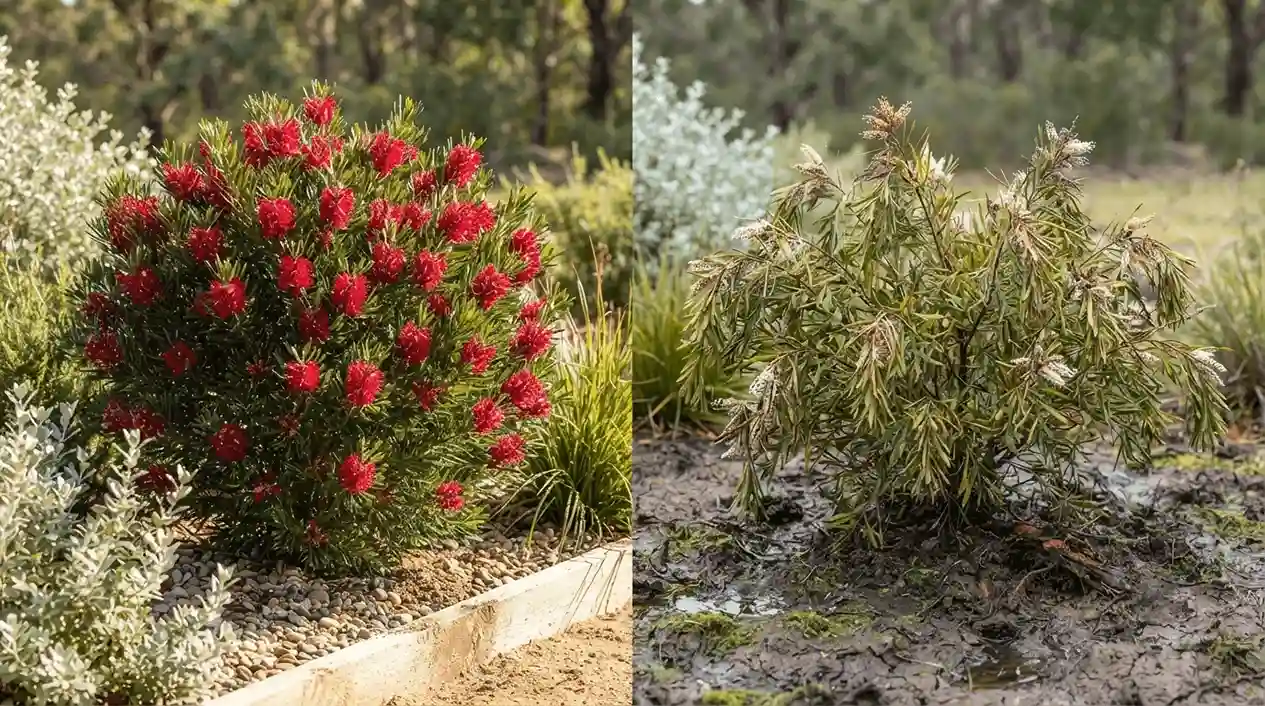 hakea red pokers