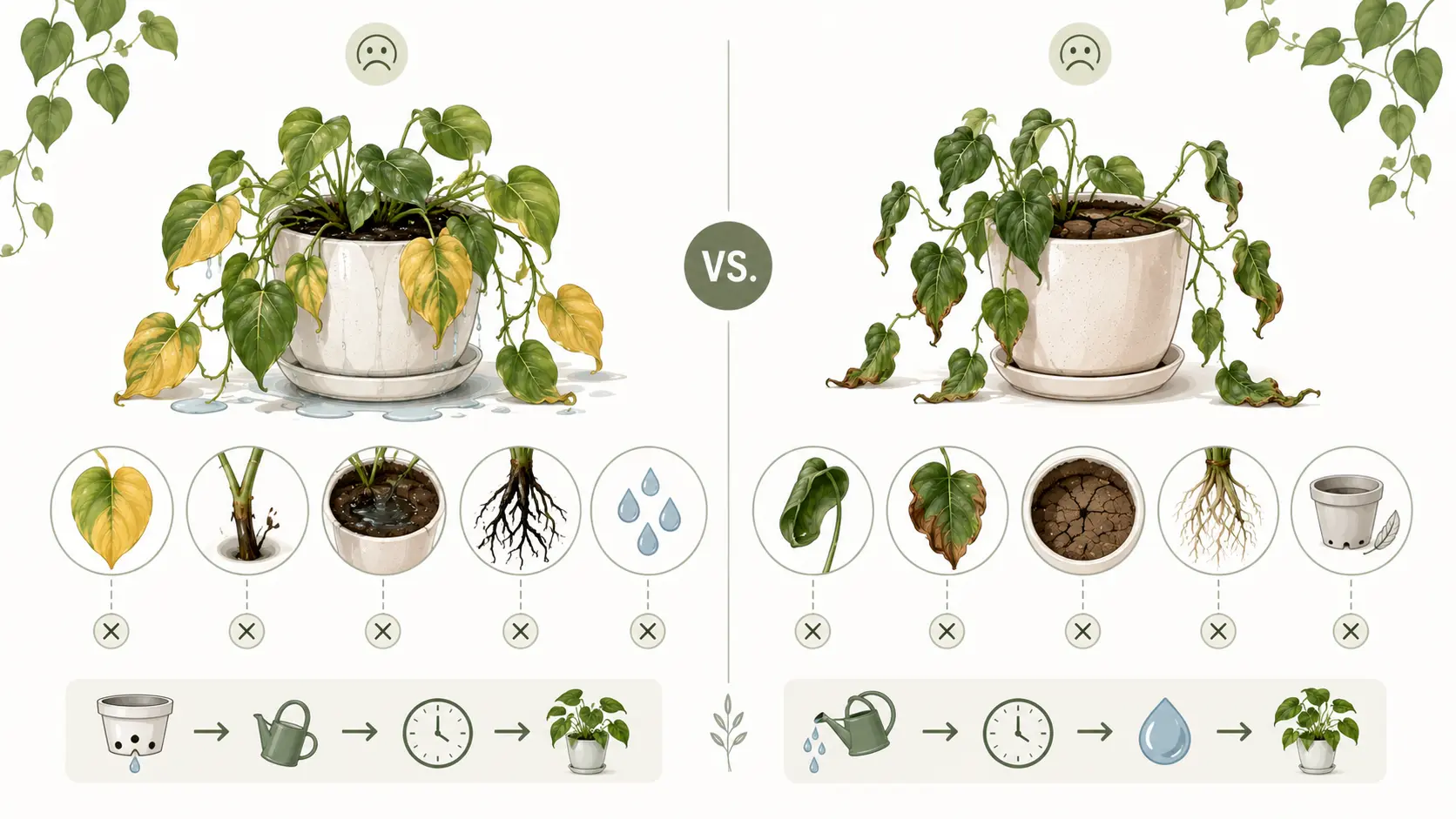 how often to water heartleaf philodendron