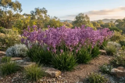 landscape lilac kangaroo paw
