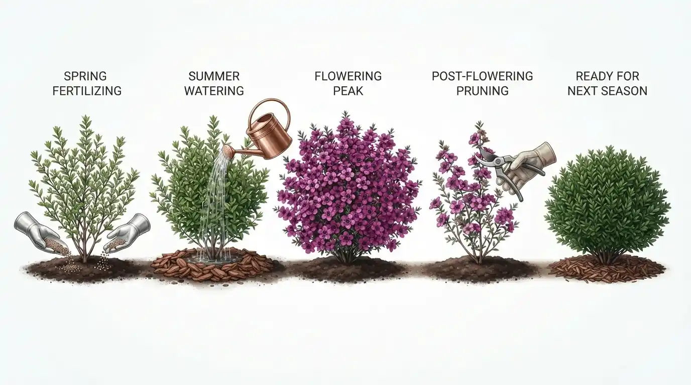 leptospermum pageant