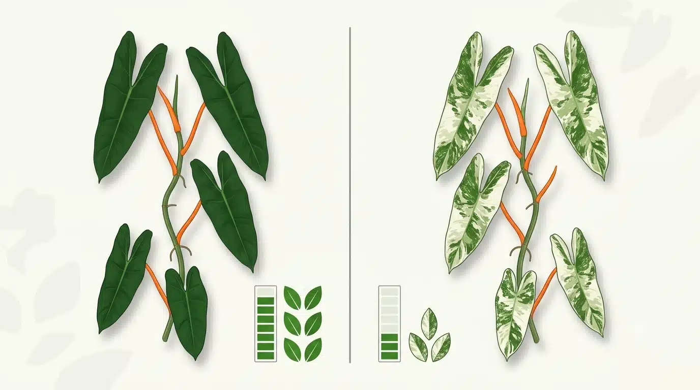philodendron billietiae growth rate
