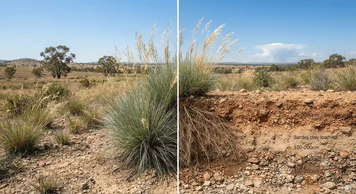 rytidosperma racemosum