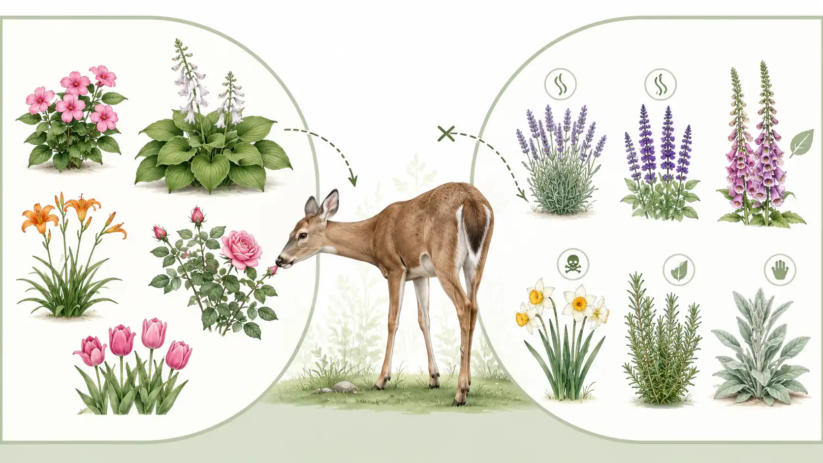 what plants do deer eat