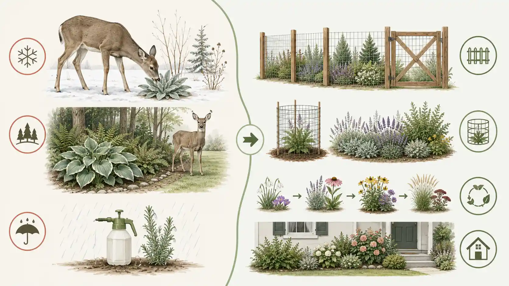 what plants do deer eat