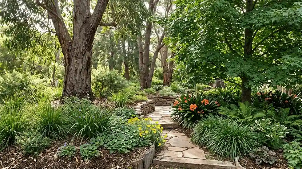 what to plant under trees australia