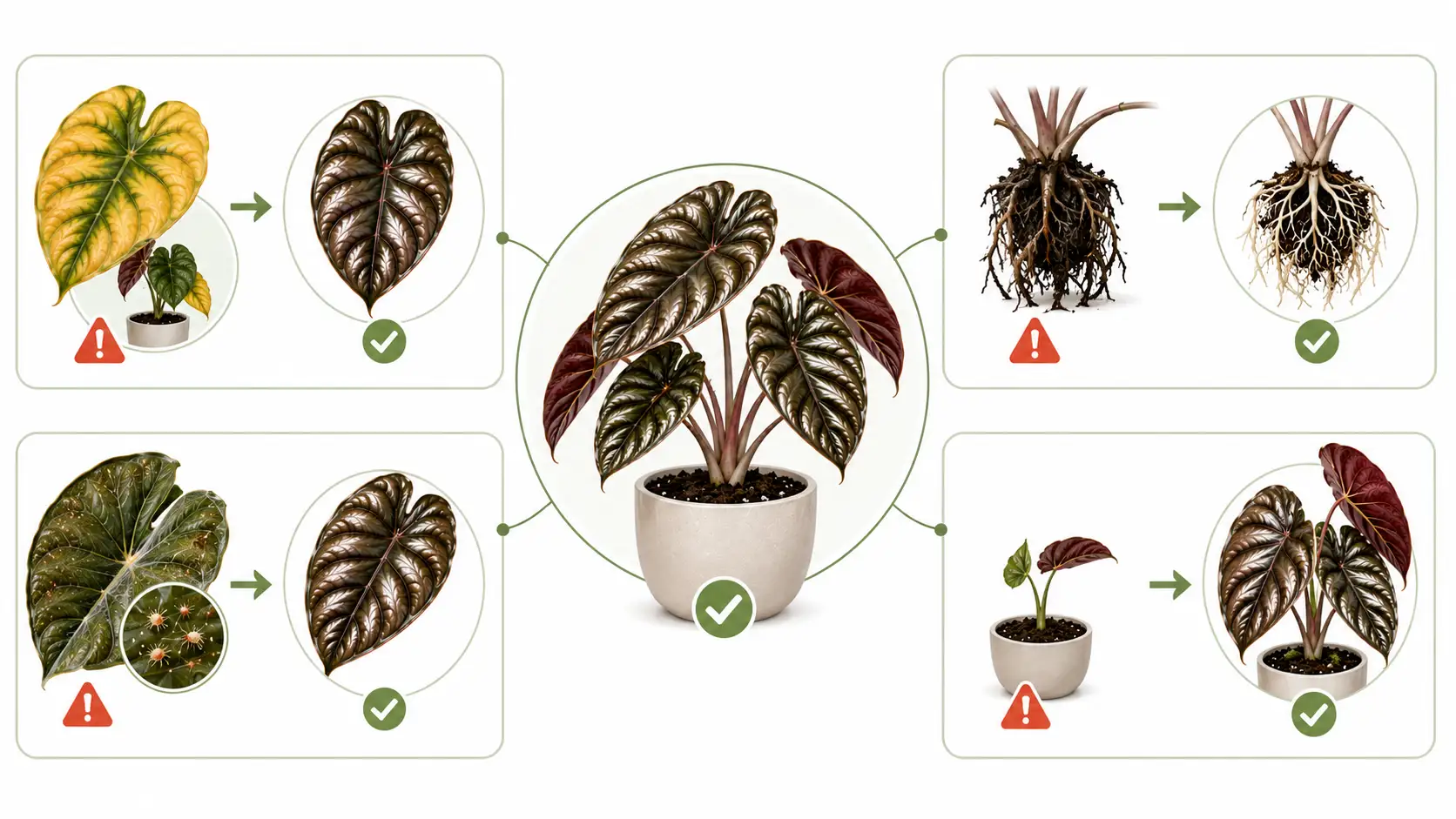 alocasia cuprea red secret care