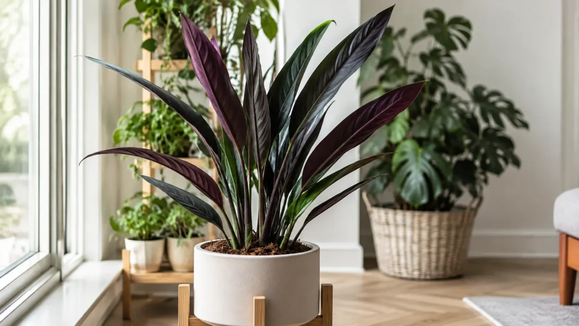alocasia purple sword care