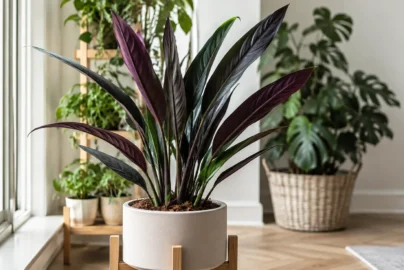 alocasia purple sword care