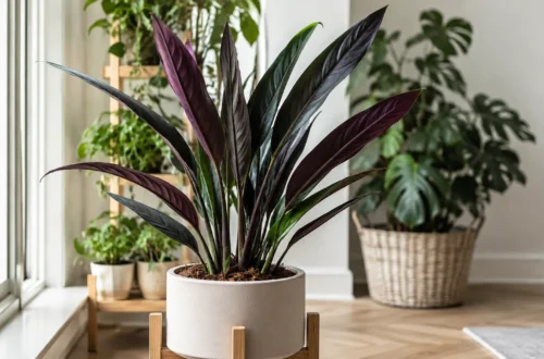 alocasia purple sword care