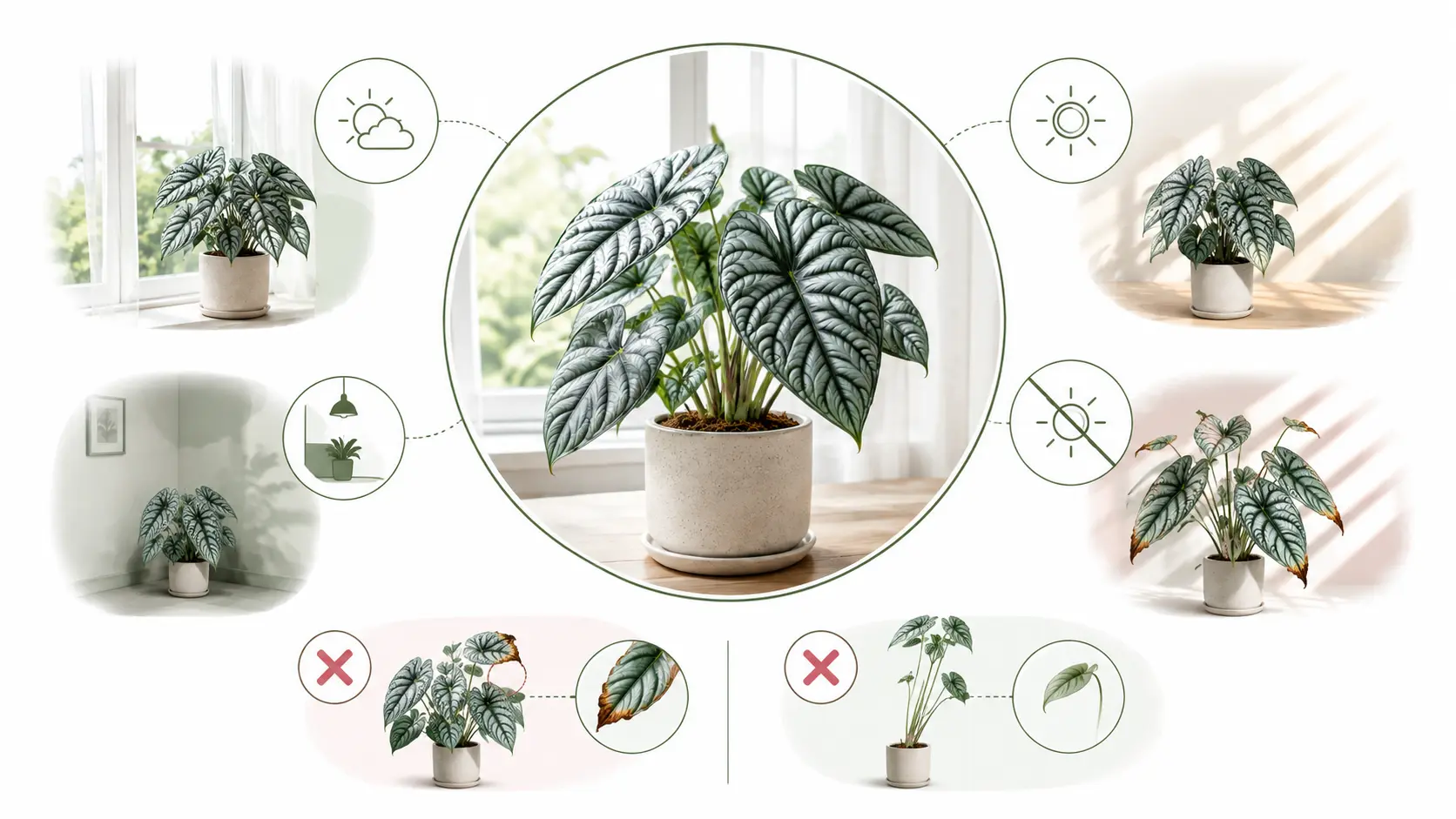 alocasia silver dragon care