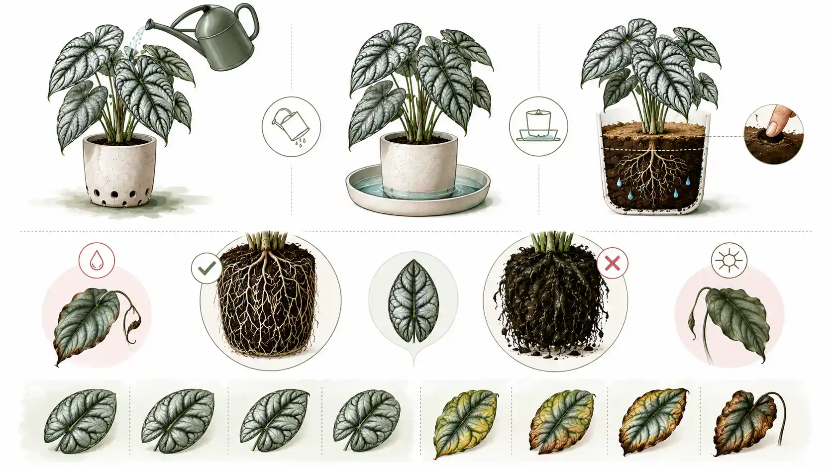 alocasia silver dragon care