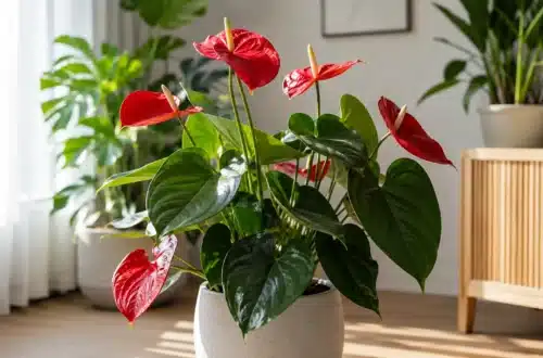 anthurium big red bird care