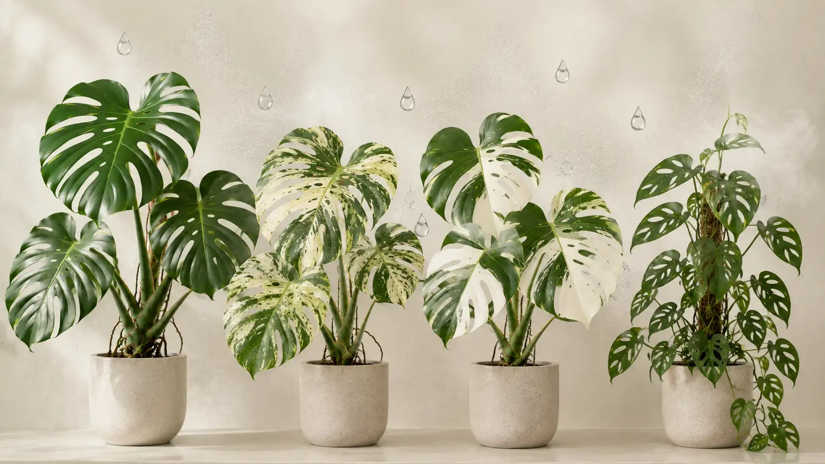 do monstera plants like humidity