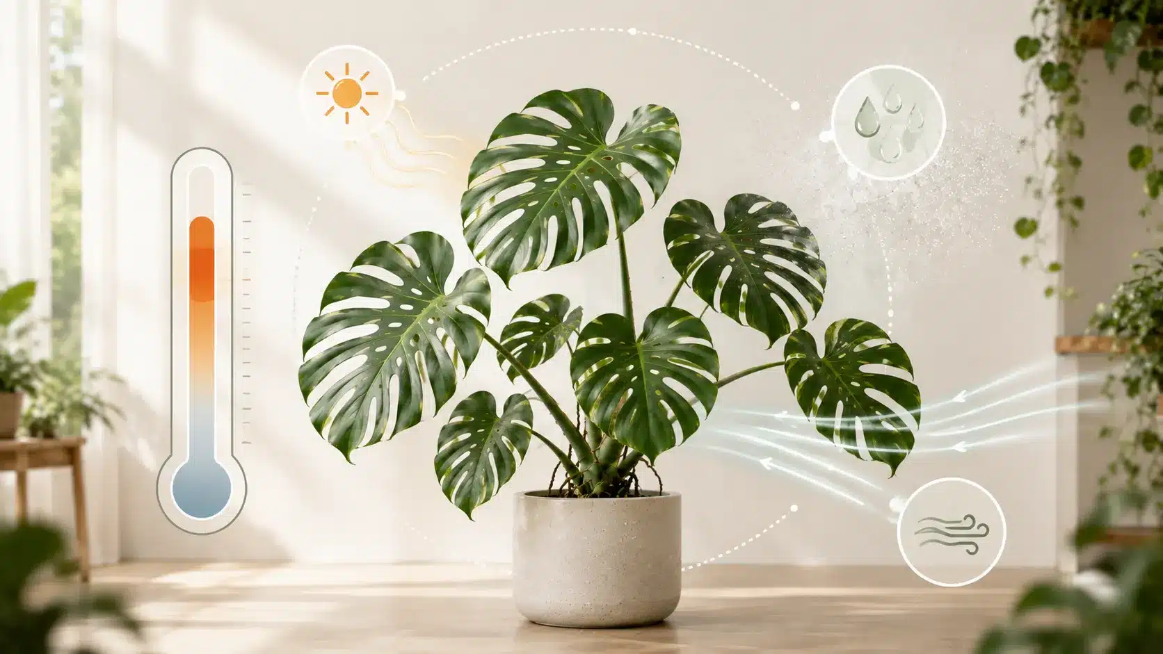 do monstera plants like humidity