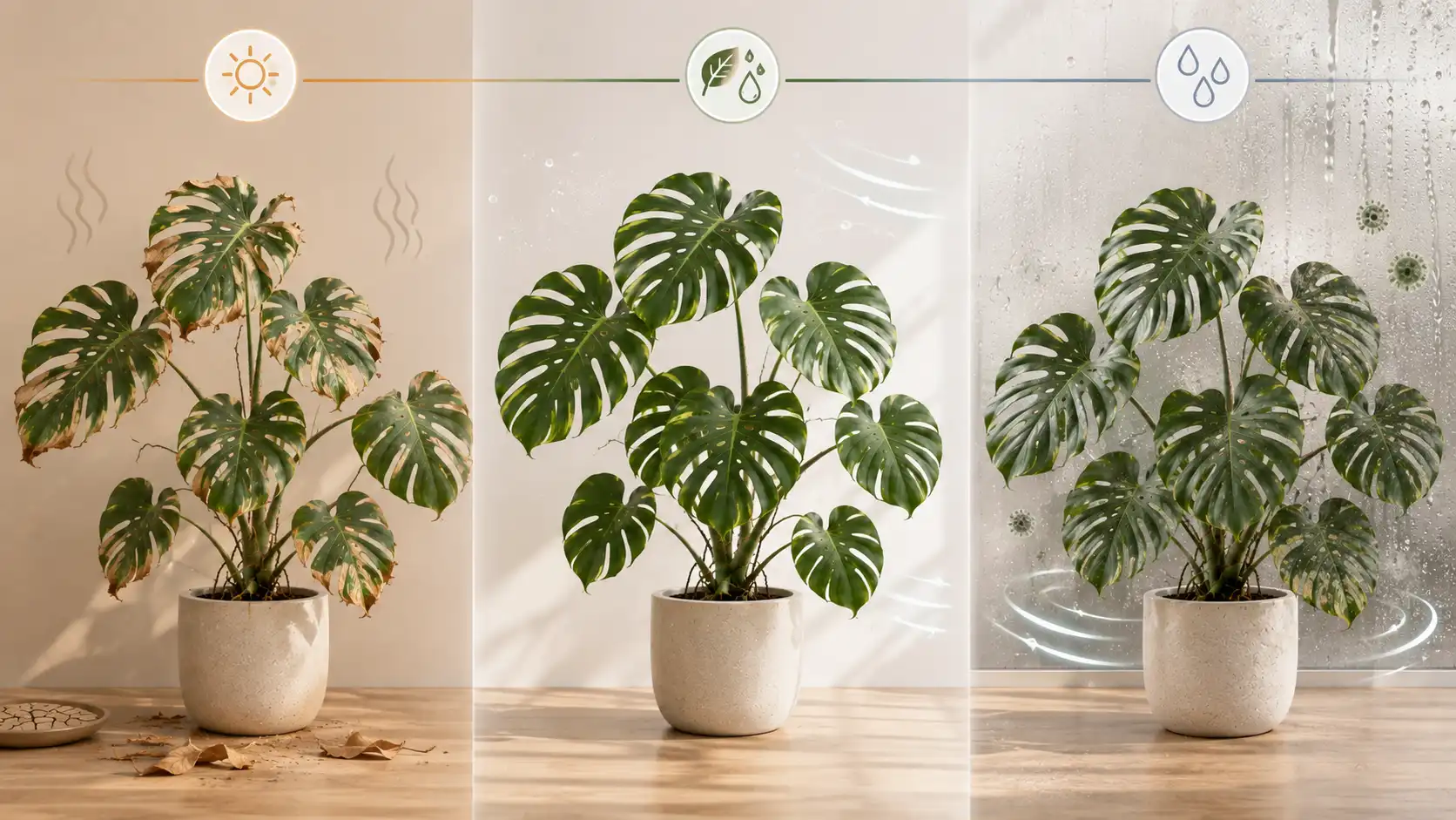 do monstera plants like humidity